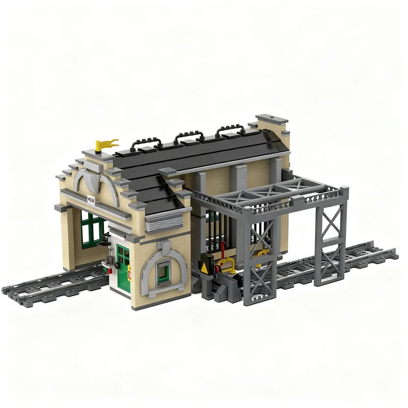 989PCS City Hot Selling Street View Moc Railway Carriage Locksmith Model DIY Creative Ideas ChildToy AssemblyPuzzle BirthdayGift
989PCS City Hot Selling Street View Moc Railway Carriage Locksmith Model DIY Creative Ideas ChildToy AssemblyPuzzle BirthdayGift