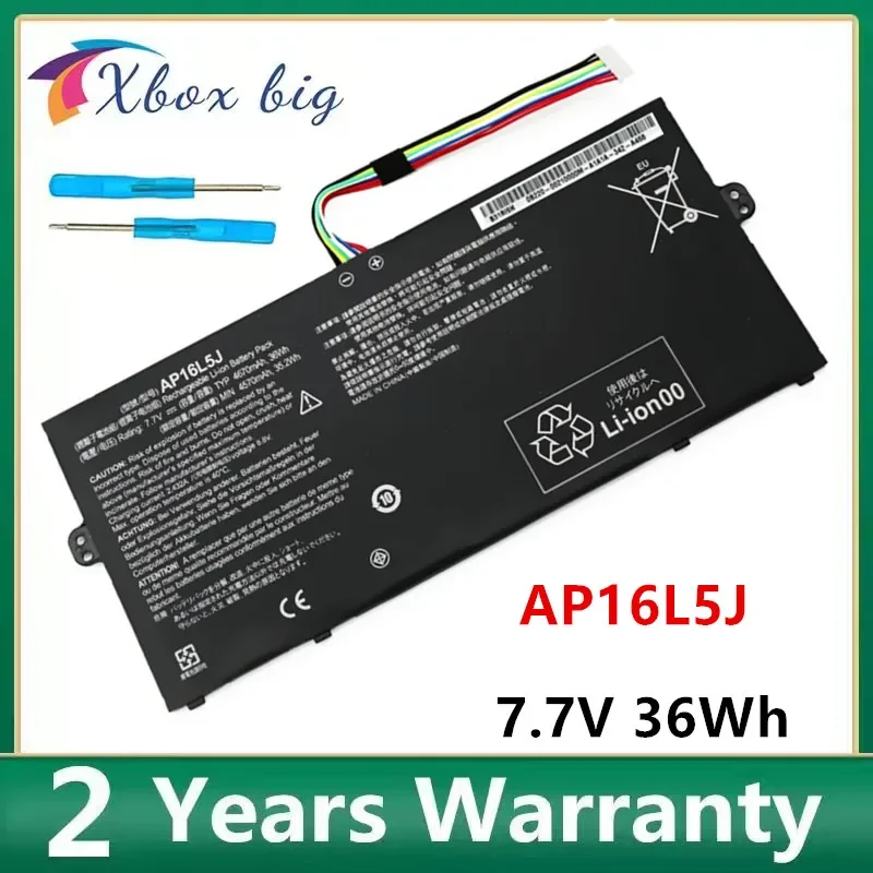 Новый аккумулятор для ноутбука AP16L5J Acer Aspire Swift 5 SP111-32N SF514-52T Spin 1 2ICP4/91/91 36 Втч 7,7 В 4670 мАч
Новый аккумулятор для ноутбука AP16L5J Acer Aspire Swift 5 SP111-32N SF514-52T Spin 1 2ICP4/91/91 36 Втч 7,7 В 4670 мАч