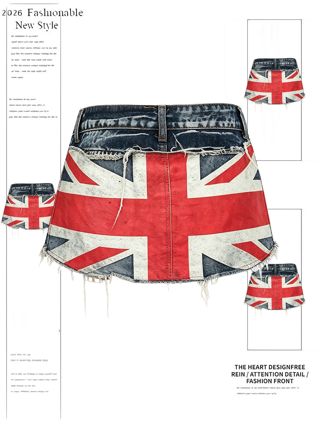 Washed Denim Short Shorts for Women Summer 2026 New Vintage Print American Hot Girl Flag Design Casual High Waist Wide Leg Jeans
Washed Denim Short Shorts for Women Summer 2026 New Vintage Print American Hot Girl Flag Design Casual High Waist Wide Leg Jeans