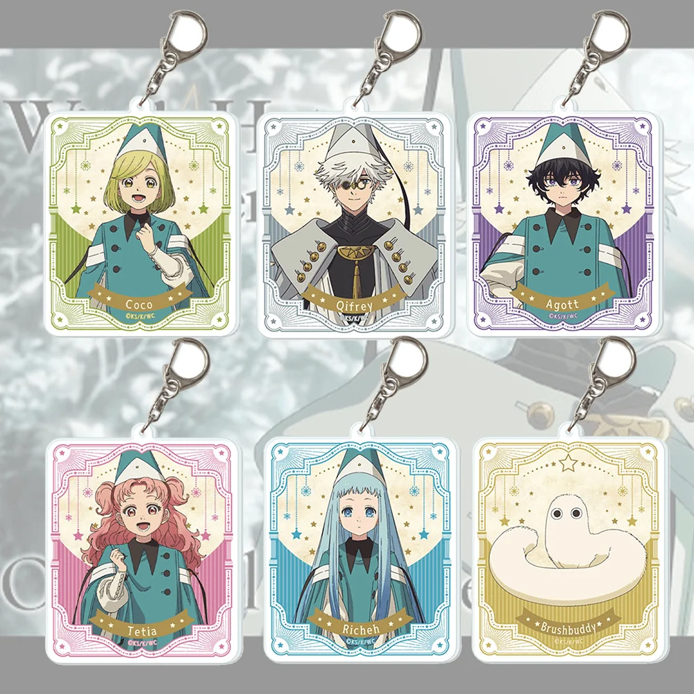 Witch Hat Atelier Agott 6cm Acrylic Keychain Card Style Anime Pendant Cute Otaku Collectible Daily Decor Gift
Witch Hat Atelier Agott 6cm Acrylic Keychain Card Style Anime Pendant Cute Otaku Collectible Daily Decor Gift