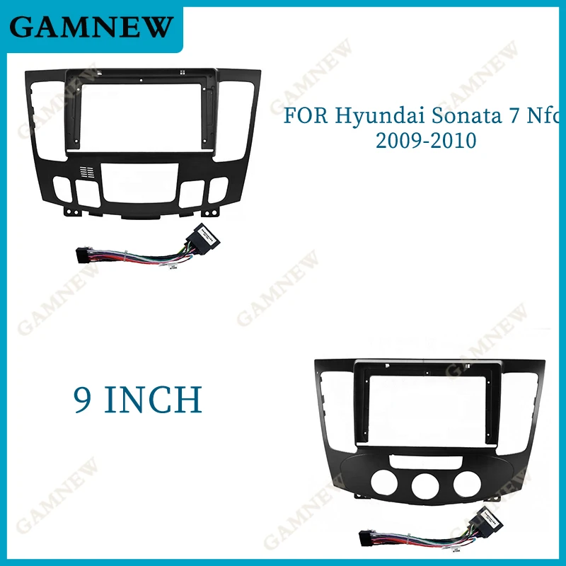 Car 9 Inch Radio Fascia For HYUNDAI SONATA NF 2008 2009 2010 Frame Android 2Din MP5 Player Stereo Panel
Car 9 Inch Radio Fascia For HYUNDAI SONATA NF 2008 2009 2010 Frame Android 2Din MP5 Player Stereo Panel