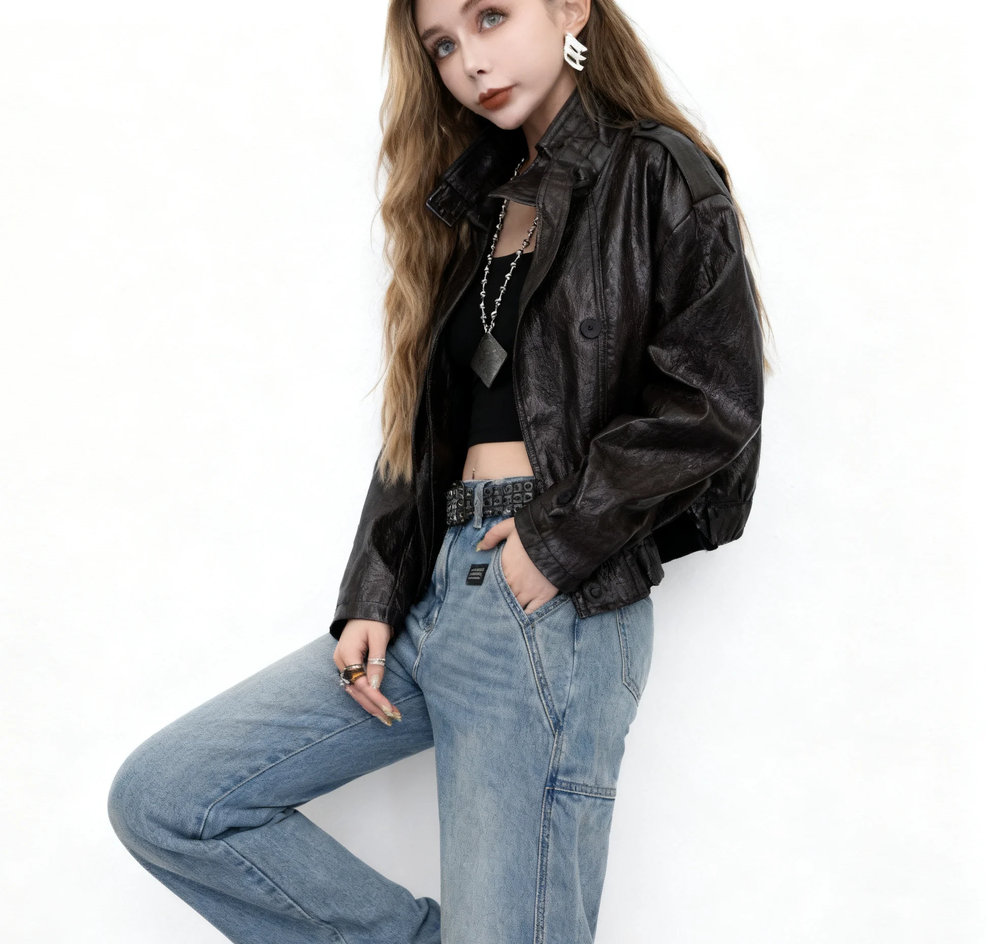 Biker Jackets Womens Jacket Thin Autumn Tweed Woven Textured Yarn Highstreet Stereoscopic Minimalism Graceful Elegant Halloween
Biker Jackets Womens Jacket Thin Autumn Tweed Woven Textured Yarn Highstreet Stereoscopic Minimalism Graceful Elegant Halloween