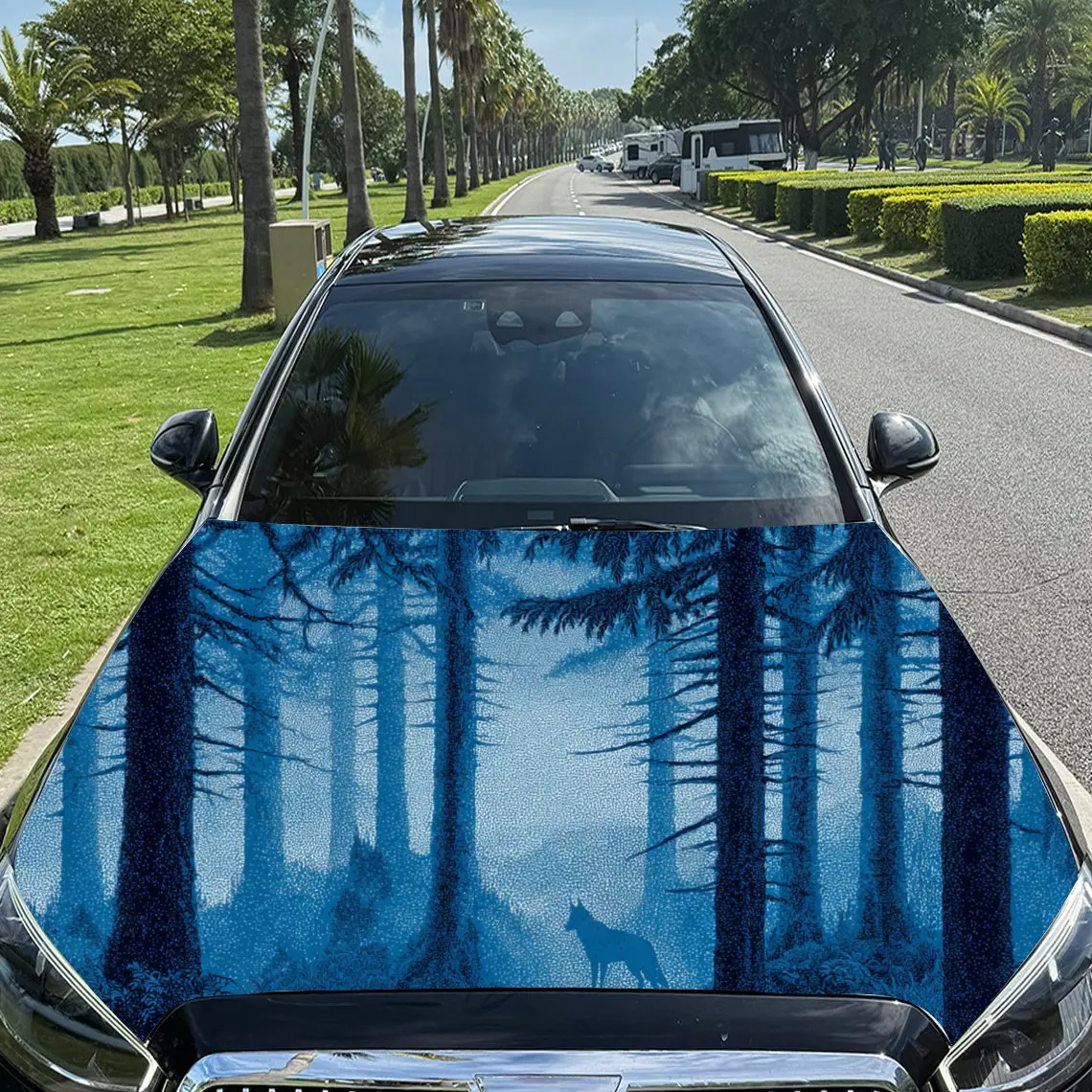Mystical Blue Forest Wolf Car Hood Sticker,Waterproof Self-Adhesive Vinyl Graphics Decals,Decorative Auto Accessories Stickers
Mystical Blue Forest Wolf Car Hood Sticker,Waterproof Self-Adhesive Vinyl Graphics Decals,Decorative Auto Accessories Stickers