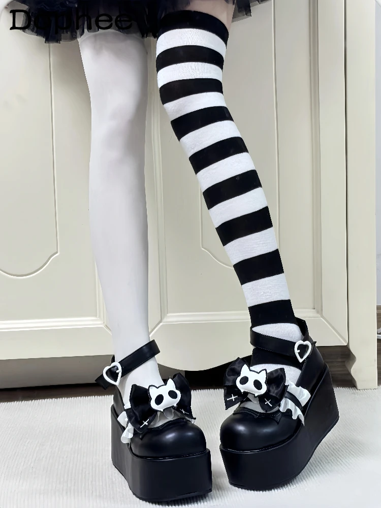 Original Subculture Halloween Cos Thick-Soled Shoes Autumn New Girls' Sweet Cool Lolita Platform Shoes Mine Y2K High Heel Pumps 
Original Subculture Halloween Cos Thick-Soled Shoes Autumn New Girls' Sweet Cool Lolita Platform Shoes Mine Y2K High Heel Pumps