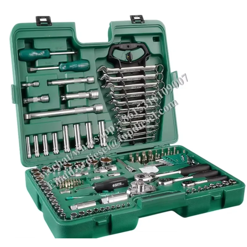 2025 Professional 120+2PCS Car Repairing Brand Hand Tool Set Car Maintenance Repair Kits
2025 Professional 120+2PCS Car Repairing Brand Hand Tool Set Car Maintenance Repair Kits