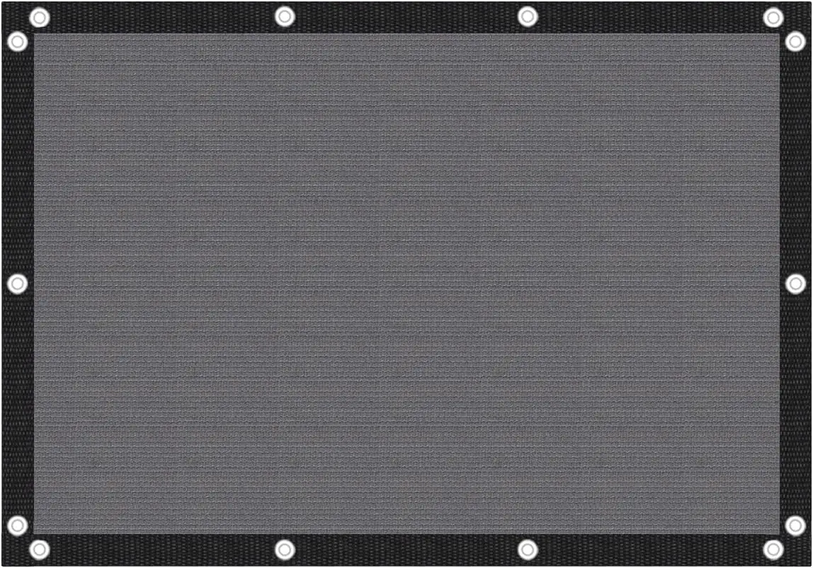 90% Shade Fabric Sun Shade Cloth with Reinforced Grommets, Outdoor Sun Screen for Patio Garden Pergola Canopy 4x6 FT, Dark Grey
90% Shade Fabric Sun Shade Cloth with Reinforced Grommets, Outdoor Sun Screen for Patio Garden Pergola Canopy 4x6 FT, Dark Grey