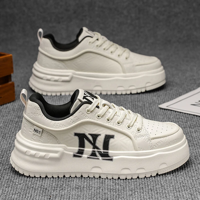 Men's Fashionable Sports Shoes 2026 New Summer Trendy All-Match Leather Surface Heightening Casual Sports Shoes
Men's Fashionable Sports Shoes 2026 New Summer Trendy All-Match Leather Surface Heightening Casual Sports Shoes
