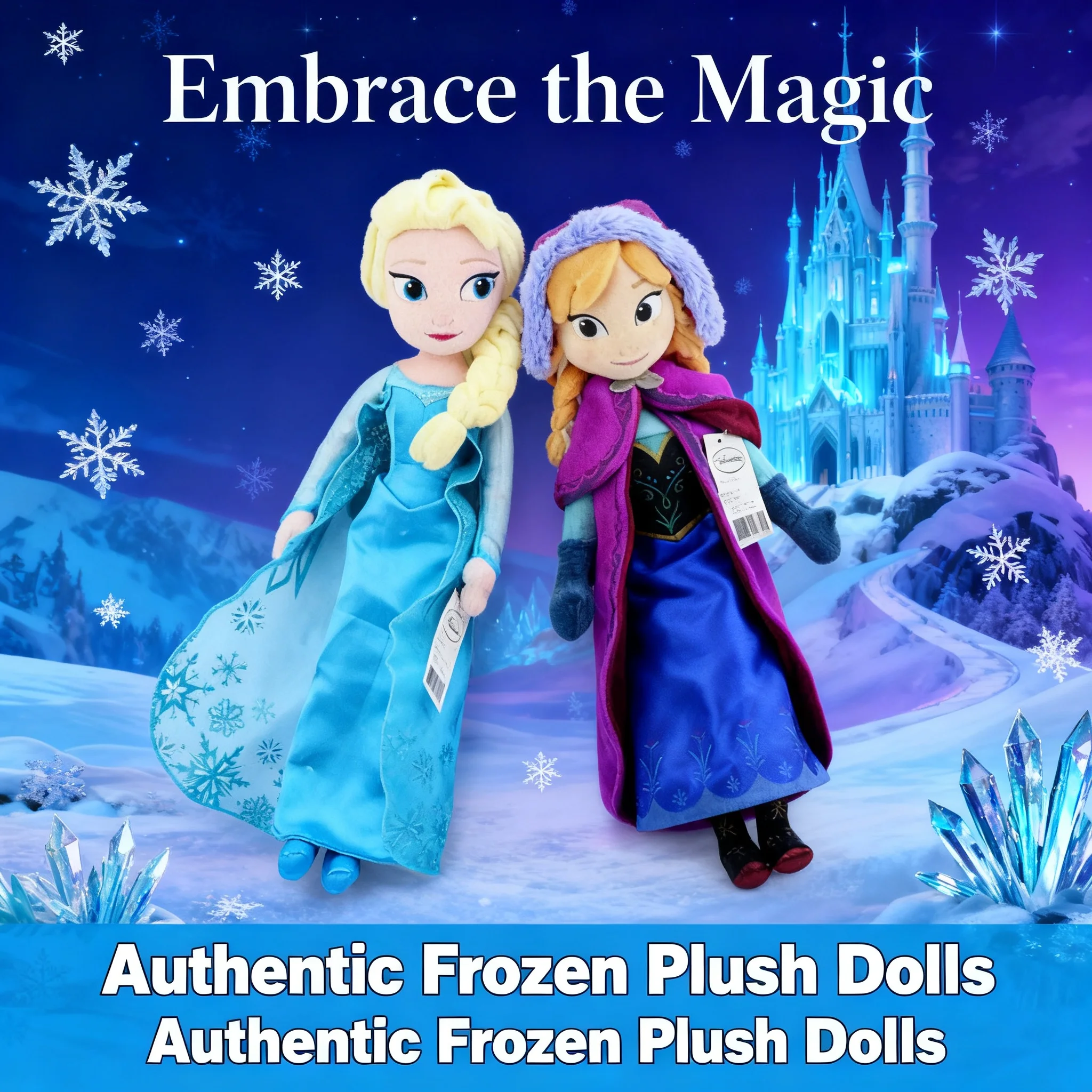 40cm Frozen Princess Anna Elsa Plush Doll Soft Stuffed Toys Snow Queen Gift for Girls Kids Birthday Christmas Party Decorations
40cm Frozen Princess Anna Elsa Plush Doll Soft Stuffed Toys Snow Queen Gift for Girls Kids Birthday Christmas Party Decorations