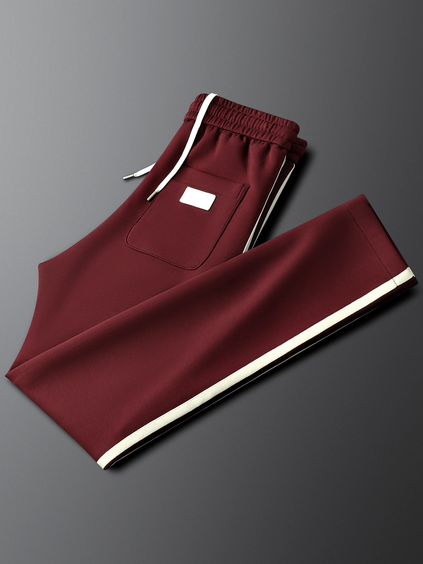 Red Side Stripe Woven Belt Casual Pants Men Slim Straight Cut Spring Autumn New Sle Elastic Sport Sweatpants Men
Red Side Stripe Woven Belt Casual Pants Men Slim Straight Cut Spring Autumn New Sle Elastic Sport Sweatpants Men