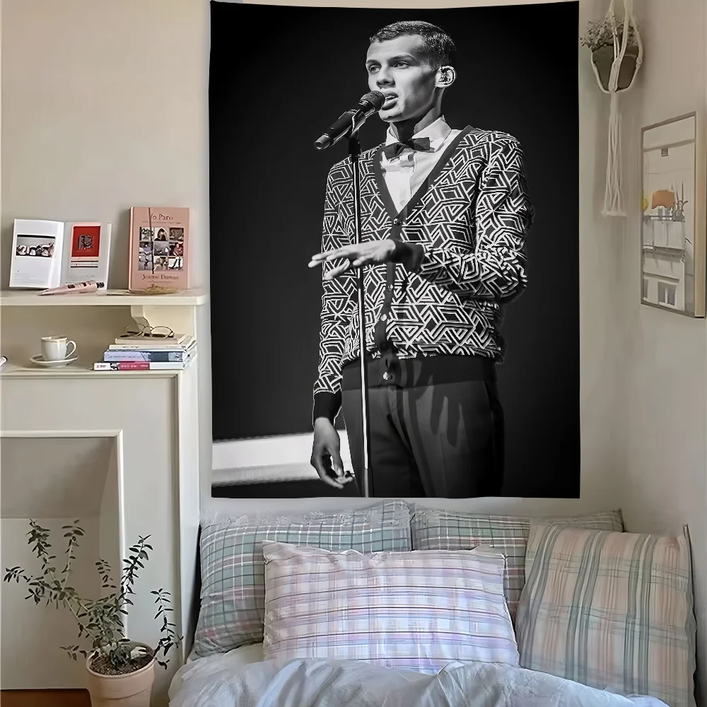 Cool S-Stromae Singer Tapestry Bedroom Living Home Decor Bar Outdoor Festival Wall Hanging Decoration Background Art Banner
Cool S-Stromae Singer Tapestry Bedroom Living Home Decor Bar Outdoor Festival Wall Hanging Decoration Background Art Banner