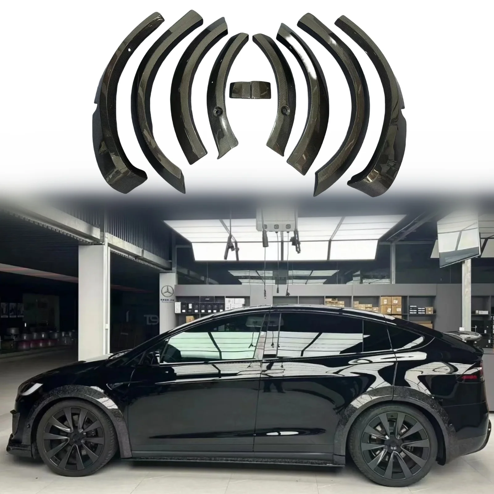 Колесо для бровей, декоративное покрытие, царапины, защита от царапин, переднее и заднее колесо для Tesla Model X Plaid
Колесо для бровей, декоративное покрытие, царапины, защита от царапин, переднее и заднее колесо для Tesla Model X Plaid