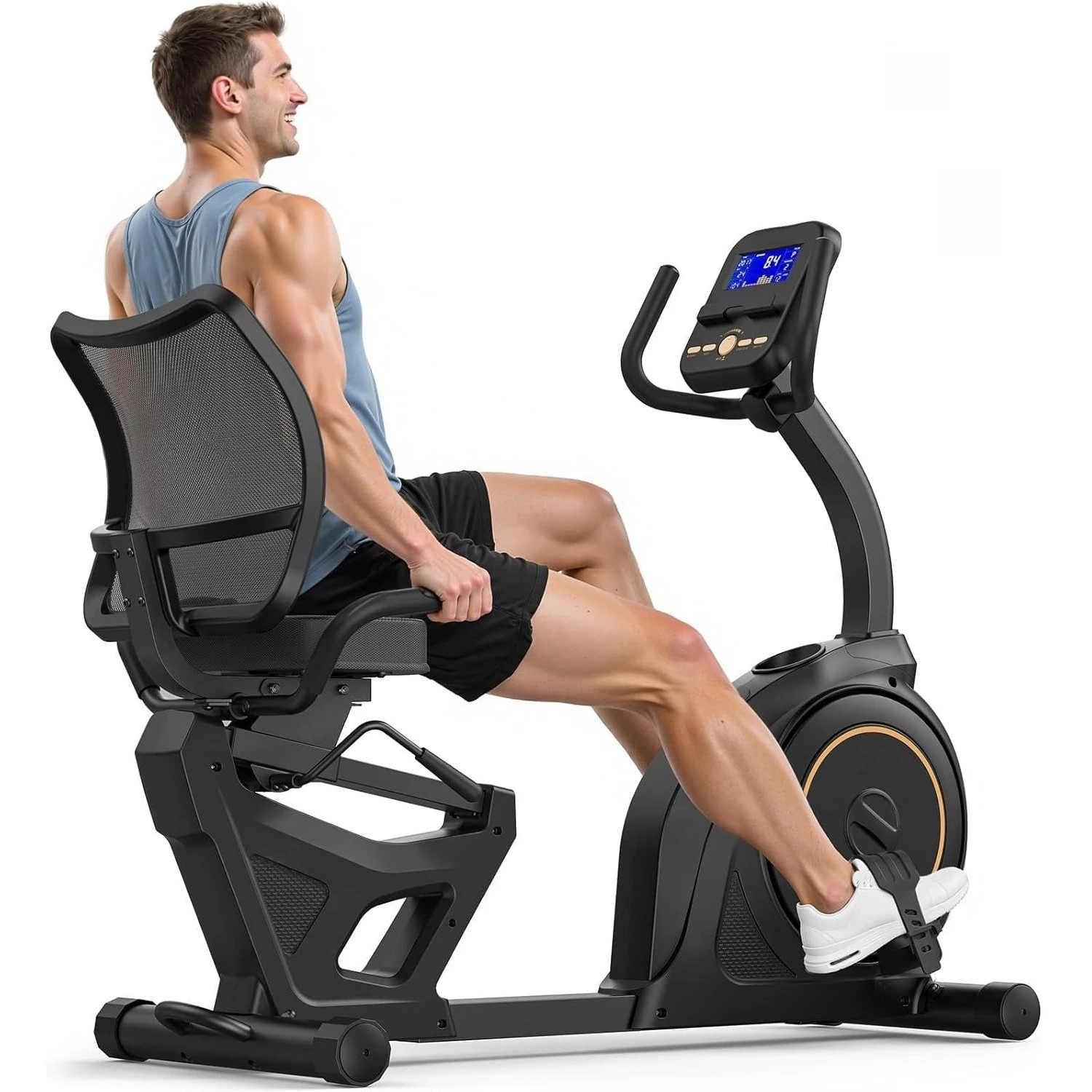 Recumbent Exercise Bike, Recumbent Bike for Home, Recumbent Stationary Bike 400LBS Weight Capacity, Magnetic Recumbent Bike
Recumbent Exercise Bike, Recumbent Bike for Home, Recumbent Stationary Bike 400LBS Weight Capacity, Magnetic Recumbent Bike