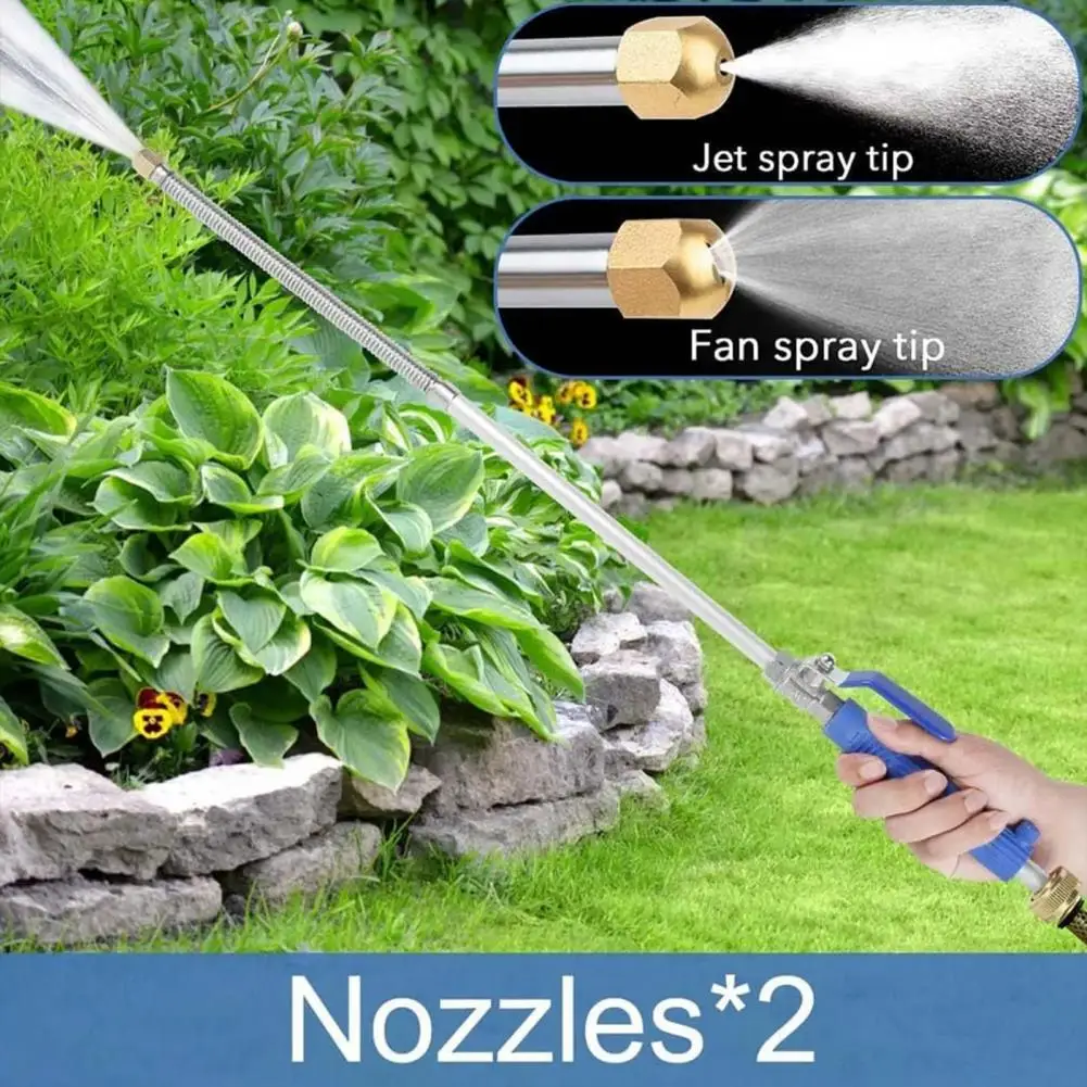 2-in-1 Power Washing Wand Portable High Pressure Washer Wand Hose Hydro Jet Wand with Hose Connector 2 Jet Nozzles for Cleaning
2-in-1 Power Washing Wand Portable High Pressure Washer Wand Hose Hydro Jet Wand with Hose Connector 2 Jet Nozzles for Cleaning