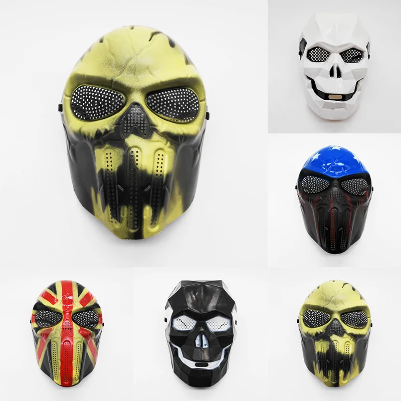 American Chief Skull Mask Knight Mask Zombie Field Gear Skull Warrior Face Mask Personalized Big Mouth Outdoor White CS Gear
American Chief Skull Mask Knight Mask Zombie Field Gear Skull Warrior Face Mask Personalized Big Mouth Outdoor White CS Gear