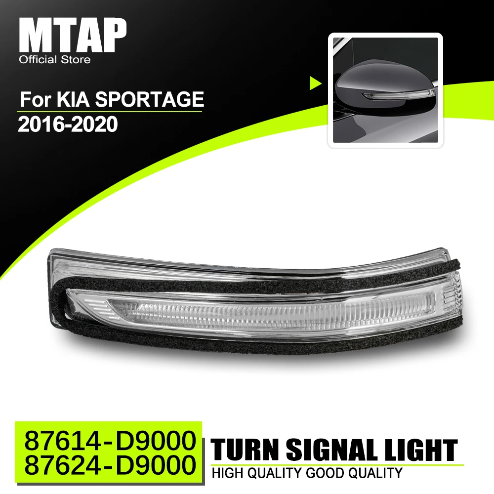 Rearview Mirror Light For Kia Sportage IV 2016-2020 87614D9000 87624D9000 (QL) MK4 Mirror LED Turn Signal Lamp Indicator Light
Rearview Mirror Light For Kia Sportage IV 2016-2020 87614D9000 87624D9000 (QL) MK4 Mirror LED Turn Signal Lamp Indicator Light