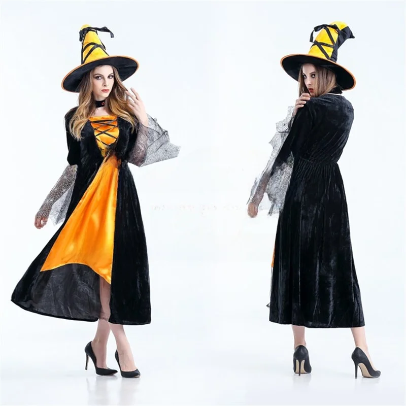 Witch Costume Women's Cute Princess Stage Performance Outfit Fairy Tale Game Show Costume 18-25 Years Old Winter
Witch Costume Women's Cute Princess Stage Performance Outfit Fairy Tale Game Show Costume 18-25 Years Old Winter