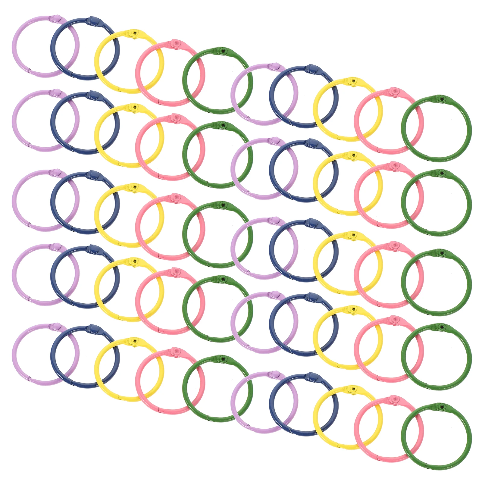 50pcs 3cm Metal Book Rings Colorful Lacquered Binder Rings for Loose Leaf Paper Cards Key Ring Desk Calendar Albums
50pcs 3cm Metal Book Rings Colorful Lacquered Binder Rings for Loose Leaf Paper Cards Key Ring Desk Calendar Albums