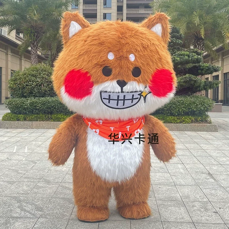 Inflatable Shiba Inu Mascot Costume Yellow Dog Walking Outfits for Christmas Party Adult Role Play Advertising Performance Suits
Inflatable Shiba Inu Mascot Costume Yellow Dog Walking Outfits for Christmas Party Adult Role Play Advertising Performance Suits