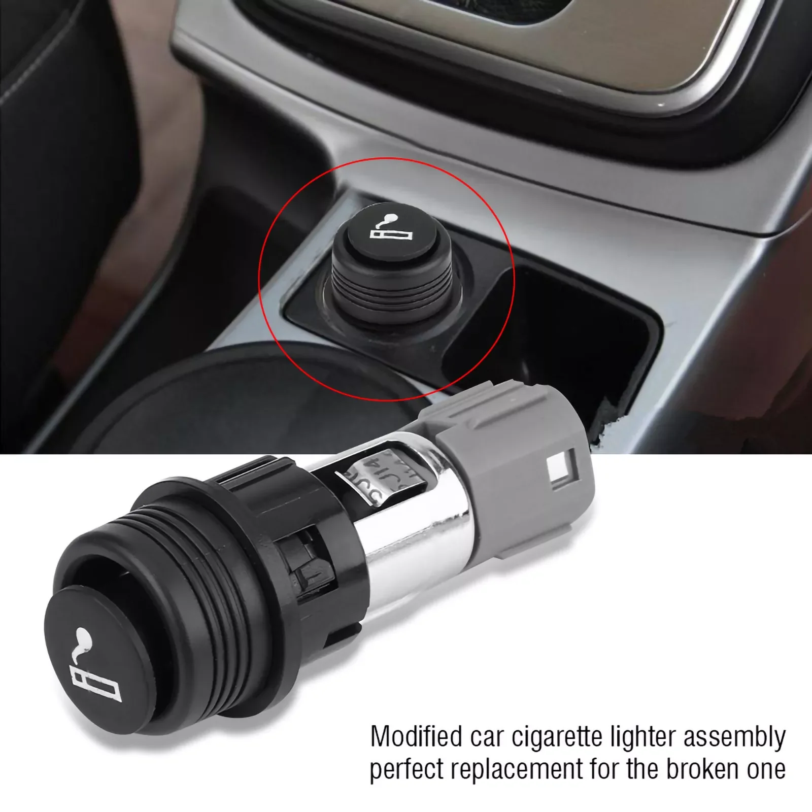 1pc Automotive 12V 120W Cigarette Lighter Power Plug Socket Assembly For Vehicles For Australia Vehicle Battery Charging Adapter
1pc Automotive 12V 120W Cigarette Lighter Power Plug Socket Assembly For Vehicles For Australia Vehicle Battery Charging Adapter