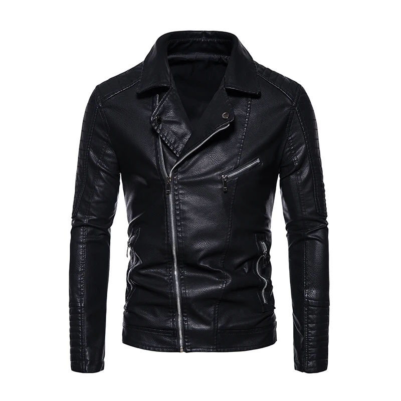 Men's Classical PU Leather Jacket Men's Motorcycle Leather Jacket Casual Trendy Workwear Jacket Mens Faux Leather Biker Jacket
Men's Classical PU Leather Jacket Men's Motorcycle Leather Jacket Casual Trendy Workwear Jacket Mens Faux Leather Biker Jacket