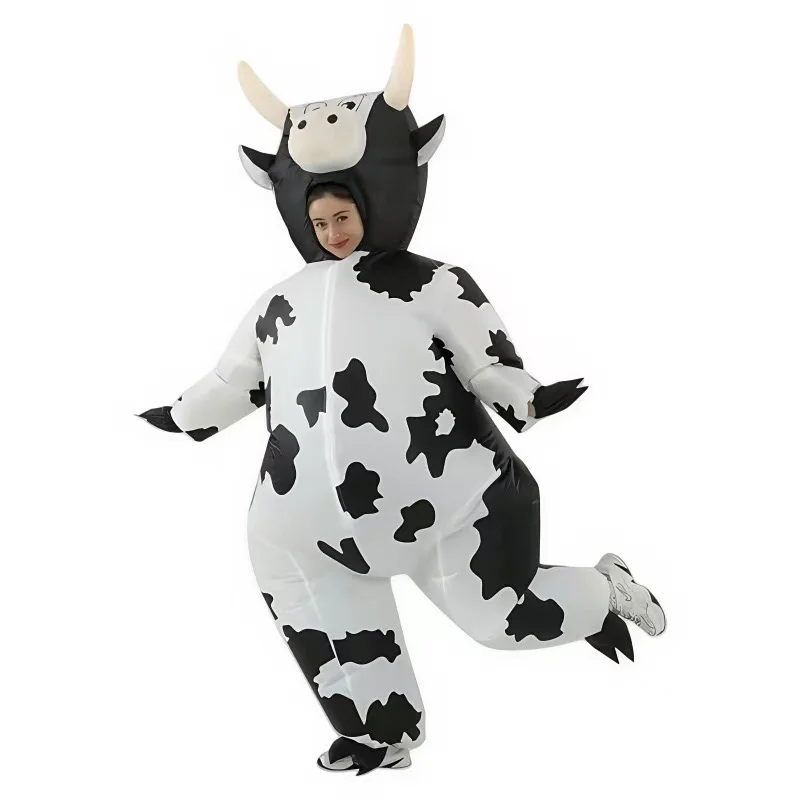 Inflatable Cow Costume Prop for Halloween Creative Role-playing Walking Doll Props for Festival Parties Photography
Inflatable Cow Costume Prop for Halloween Creative Role-playing Walking Doll Props for Festival Parties Photography