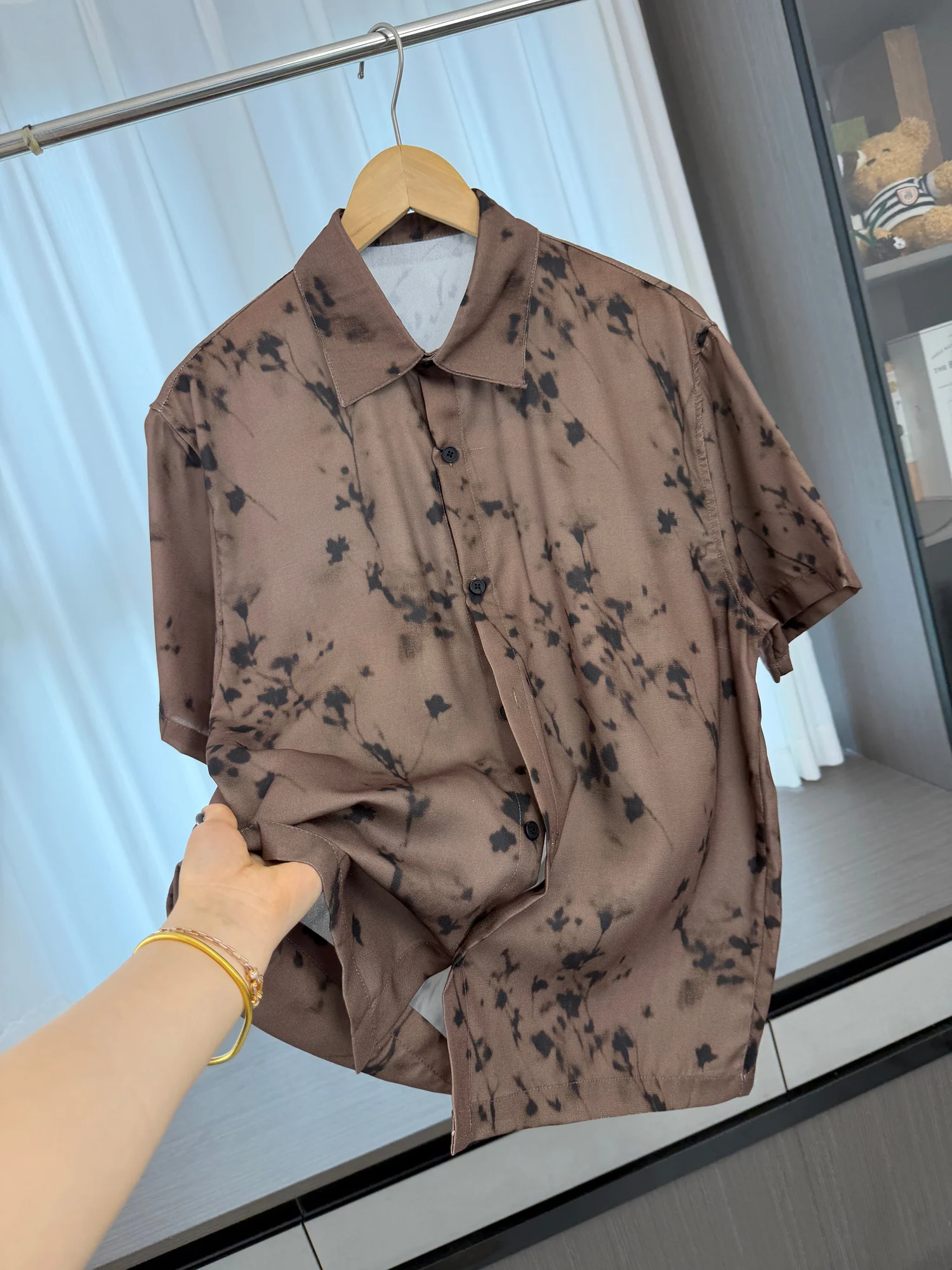 Breathable Cool Feeling Summer Vintage Print Comfortable Casual Short Sleeve Men's Shirt Versatile Fashion Urban Style
Breathable Cool Feeling Summer Vintage Print Comfortable Casual Short Sleeve Men's Shirt Versatile Fashion Urban Style