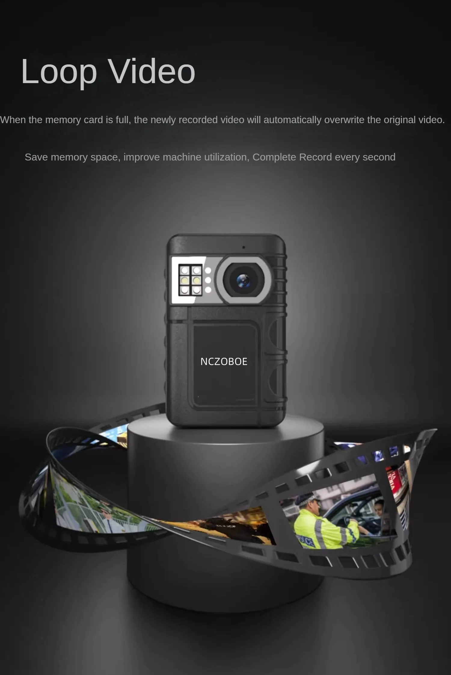 NCZOBOE 1296 2K Portable Police EIS Video Recorder Wide Angle Waterproof Night Vision Body Worn Camera
NCZOBOE 1296 2K Portable Police EIS Video Recorder Wide Angle Waterproof Night Vision Body Worn Camera