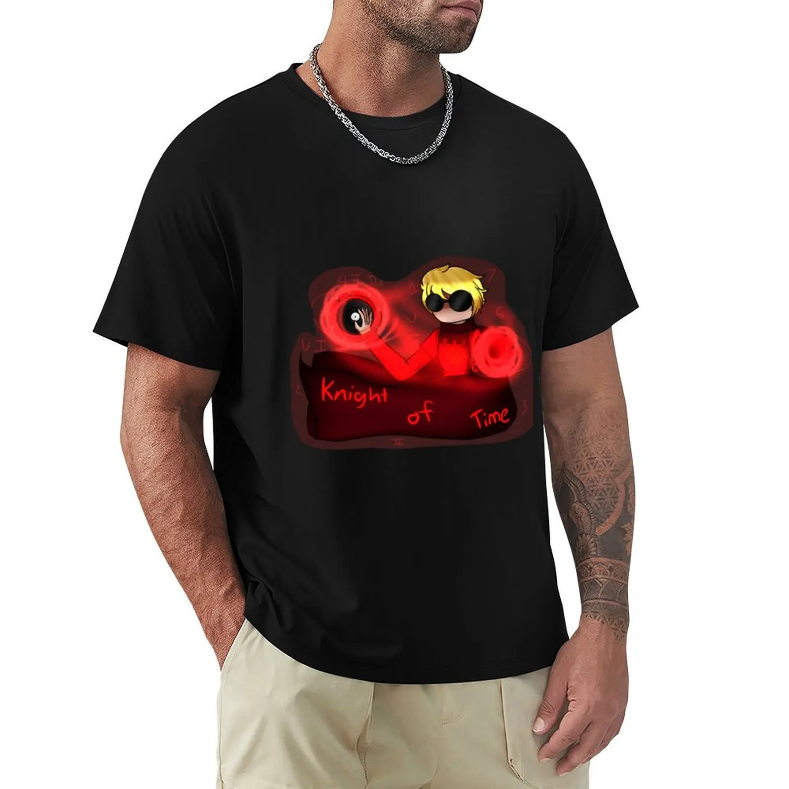Knight Of Time T-Shirt Active Wear Sports T-Shirt for Men
Knight Of Time T-Shirt Active Wear Sports T-Shirt for Men