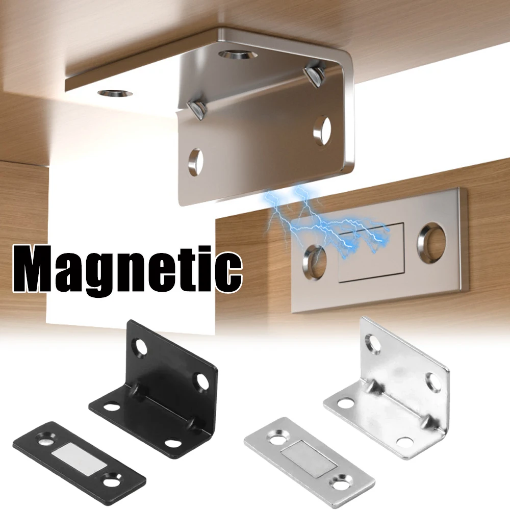 L Type Drilling Free Magnetic Sliding Closet Door Stop Invisible Strong Magnet For Wardrobe Push to Close Cabinet Hardware
L Type Drilling Free Magnetic Sliding Closet Door Stop Invisible Strong Magnet For Wardrobe Push to Close Cabinet Hardware