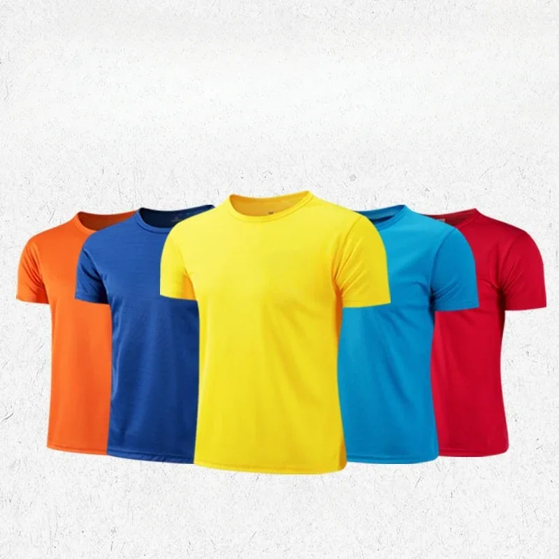 Quick Drying T-shirt Round Neck Short Sleeved Solid Color Breathable Short Sleeved T-shirt
Quick Drying T-shirt Round Neck Short Sleeved Solid Color Breathable Short Sleeved T-shirt