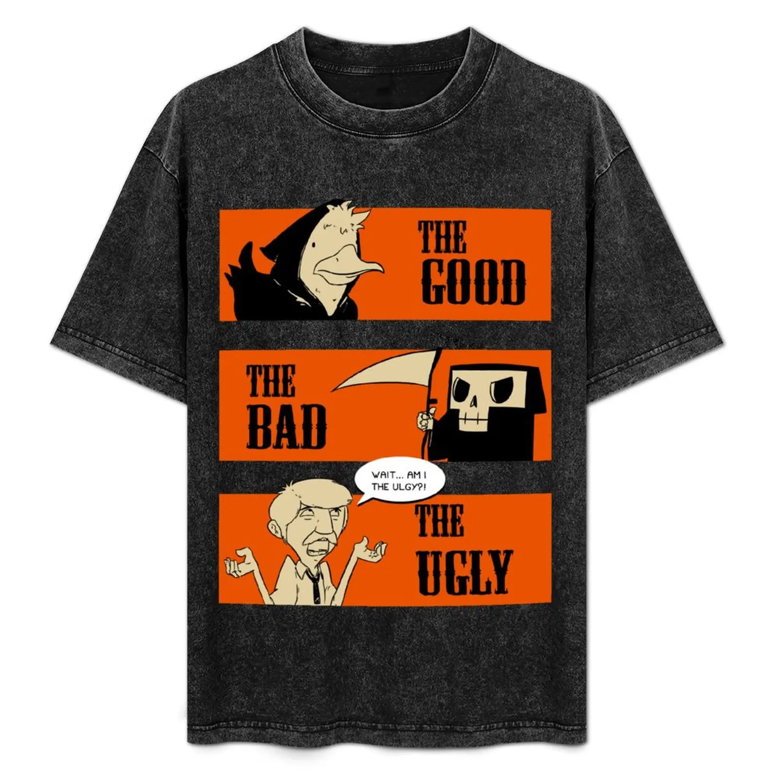The good, the bad and the Ugly T-Shirt Novelty Print Casual Tee Shirt
The good, the bad and the Ugly T-Shirt Novelty Print Casual Tee Shirt