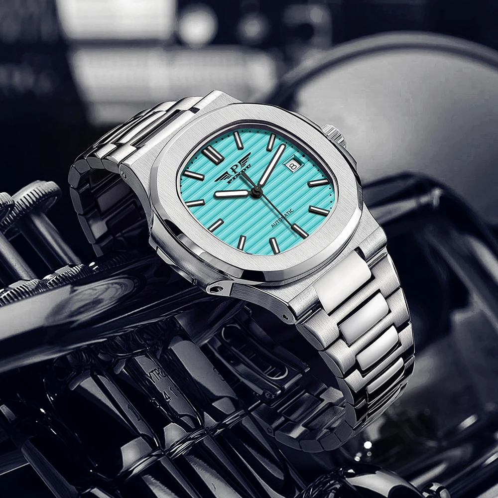 Hot PINDU Top Brand Watch Luxury Mechanical Automatic Watch StainlessSteel Waterproof Watch Square Business Watches for Men 1 so
Hot PINDU Top Brand Watch Luxury Mechanical Automatic Watch StainlessSteel Waterproof Watch Square Business Watches for Men 1 so