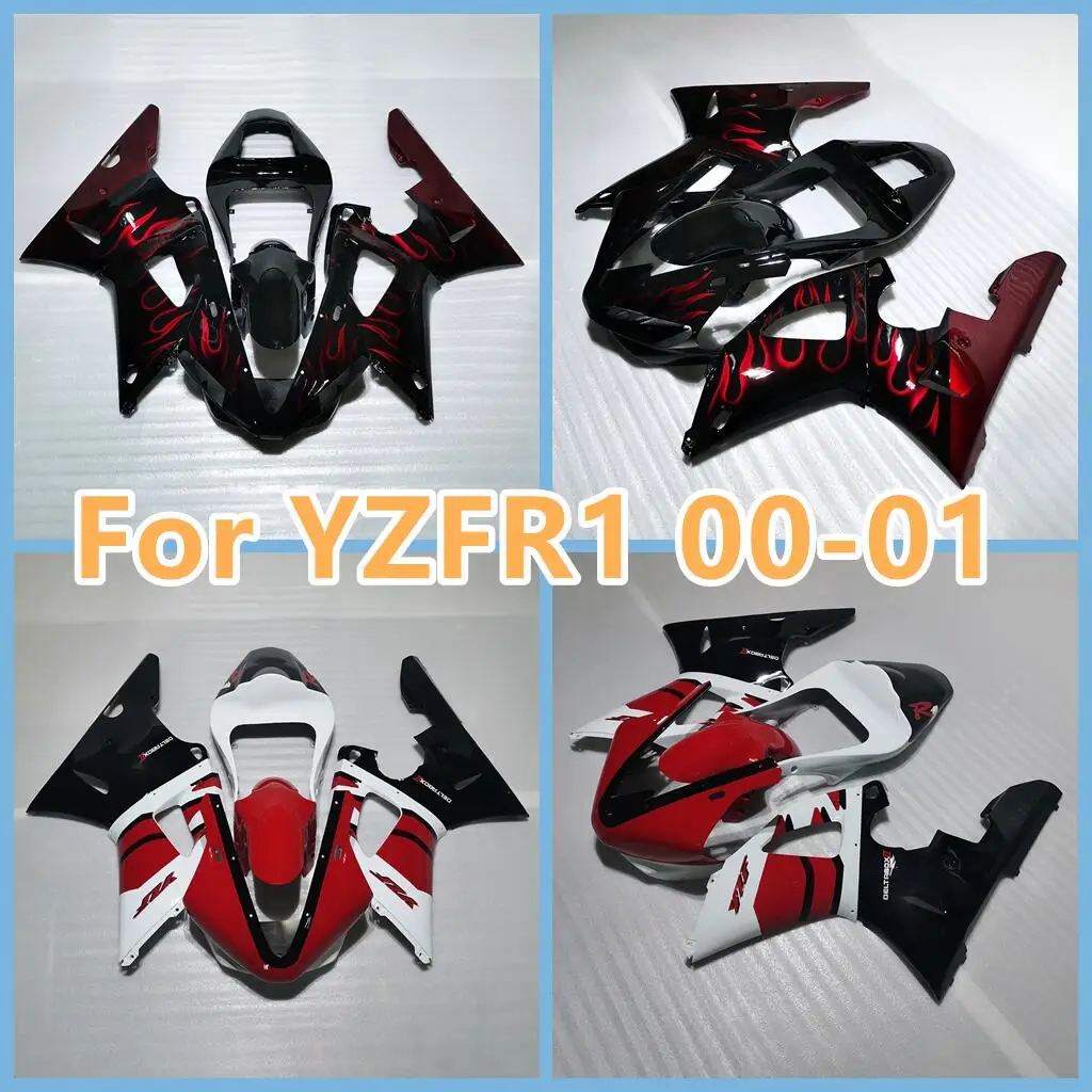 Free Custom Bodywork for YAMAHA 2000 2001 YZF1000 YZF-R1 00 01 YZFR1 Red Flames Body Repair Motorcycle Fairing Kit YZF 1000CC
Free Custom Bodywork for YAMAHA 2000 2001 YZF1000 YZF-R1 00 01 YZFR1 Red Flames Body Repair Motorcycle Fairing Kit YZF 1000CC