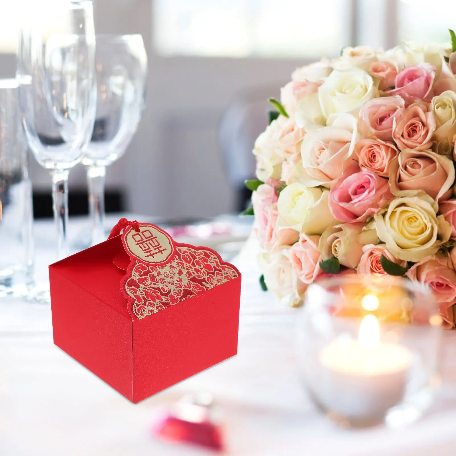 Boxes with Lids for Presents Gift Wedding Candy Container Paper Case Party Favor Bride
Boxes with Lids for Presents Gift Wedding Candy Container Paper Case Party Favor Bride