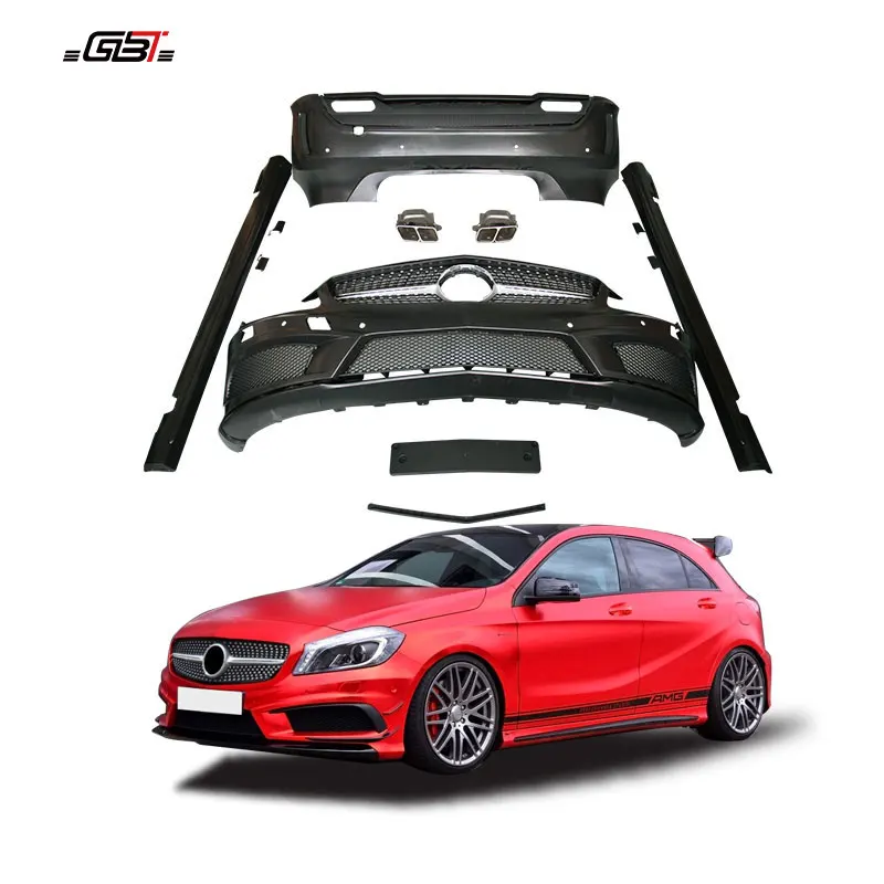 ZAIQU Auto Parts Wholesale Mercedes a Class W176 A45 Upgrade Body Kit for Mercedes benz a Class Year 2014-2019
ZAIQU Auto Parts Wholesale Mercedes a Class W176 A45 Upgrade Body Kit for Mercedes benz a Class Year 2014-2019