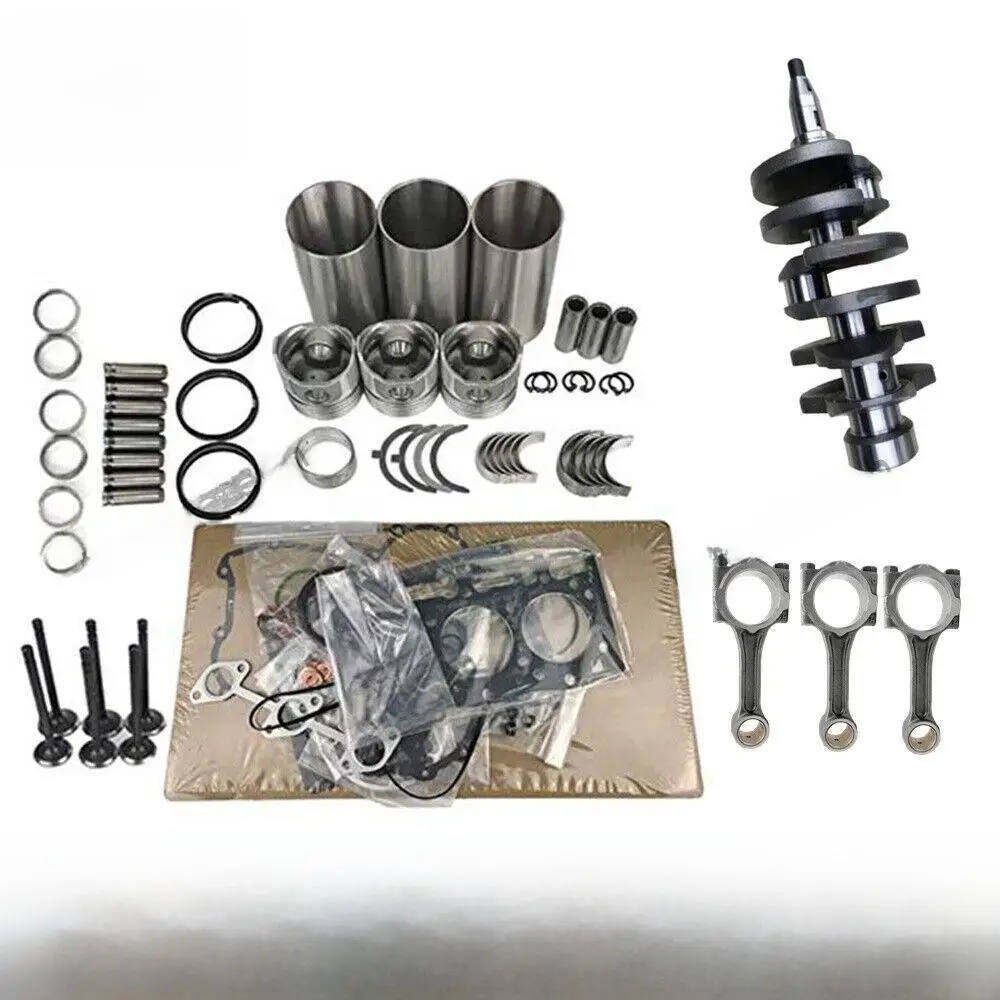 Overhaul Rebuild Kit+crankshaft+connecting rod For Mitsubishi S3L S3L2 Engine
Overhaul Rebuild Kit+crankshaft+connecting rod For Mitsubishi S3L S3L2 Engine