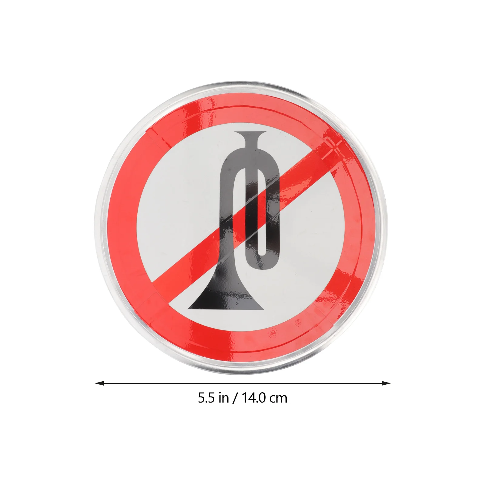 No Traffic Safety Home Supplies Signage Rustproof Warning No Horn Symbol Sign Decor for Home Yard Banquet Mall
No Traffic Safety Home Supplies Signage Rustproof Warning No Horn Symbol Sign Decor for Home Yard Banquet Mall