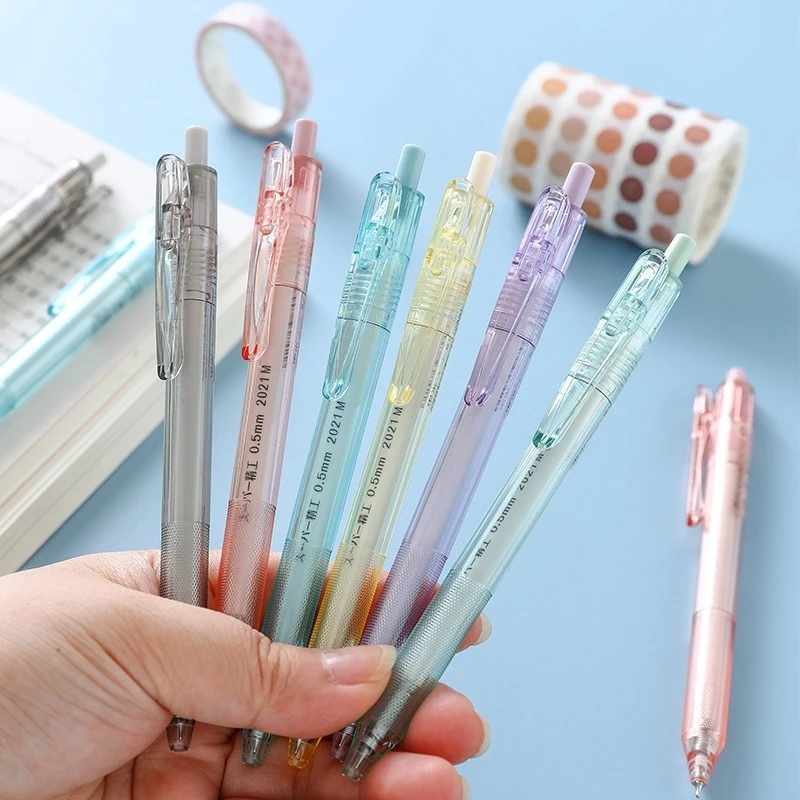 12 шт., гелевая ручка-хайлайтер с высокоэстетической бесшумной ручкой, нейтральная ручка Ins High Beauty, простая черная ручка, инновационная
12 шт., гелевая ручка-хайлайтер с высокоэстетической бесшумной ручкой, нейтральная ручка Ins High Beauty, простая черная ручка, инновационная