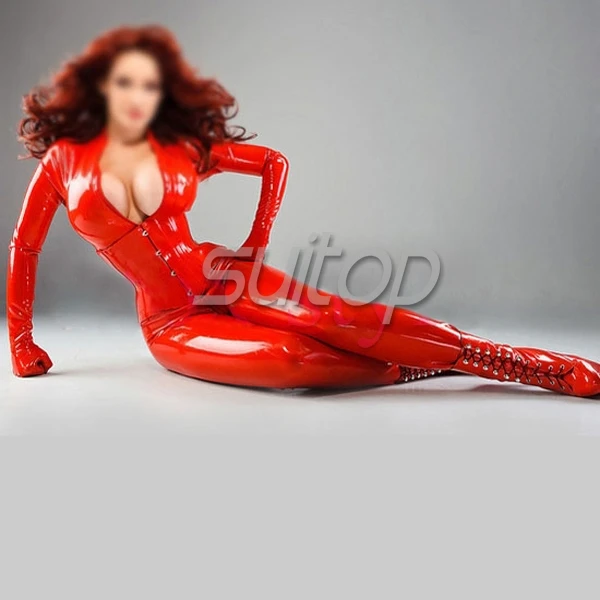 faster shipping shiny red sexy latex rubber sexy catsuit wtih corset with front zipper
faster shipping shiny red sexy latex rubber sexy catsuit wtih corset with front zipper