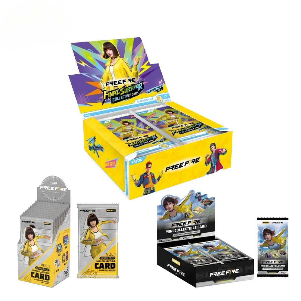 Genuine Roaming Cabin Free Fire Card FF Spark Flow Core Hit Game Collection Card Gift Toys
Genuine Roaming Cabin Free Fire Card FF Spark Flow Core Hit Game Collection Card Gift Toys
