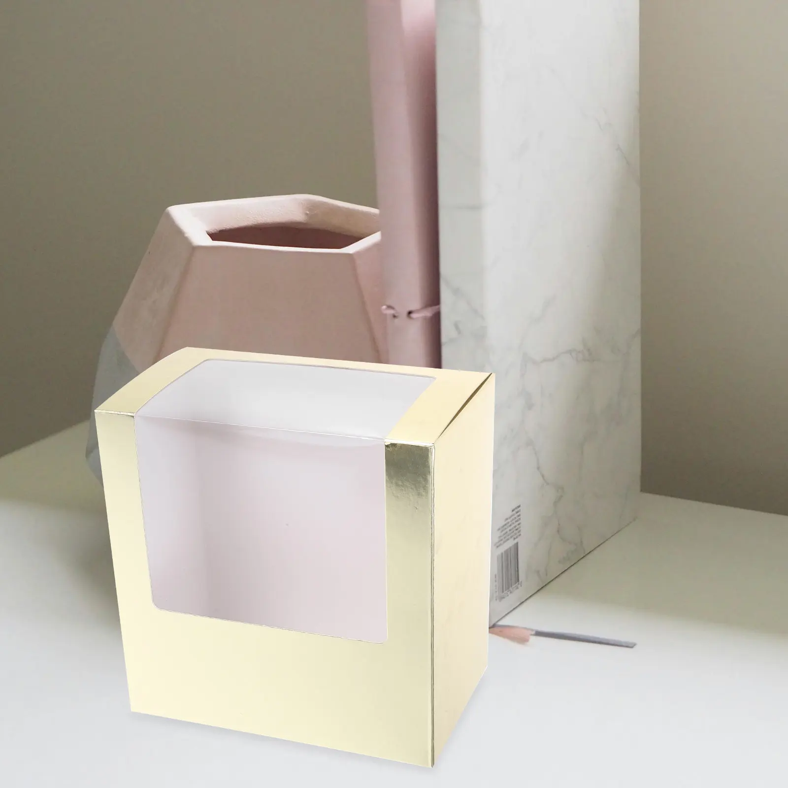 2Pcs Lightweight Portable Hat Storage Box Square Paper Fold with Clear Window for Baseball Cap Dad Hat Travel Display
2Pcs Lightweight Portable Hat Storage Box Square Paper Fold with Clear Window for Baseball Cap Dad Hat Travel Display