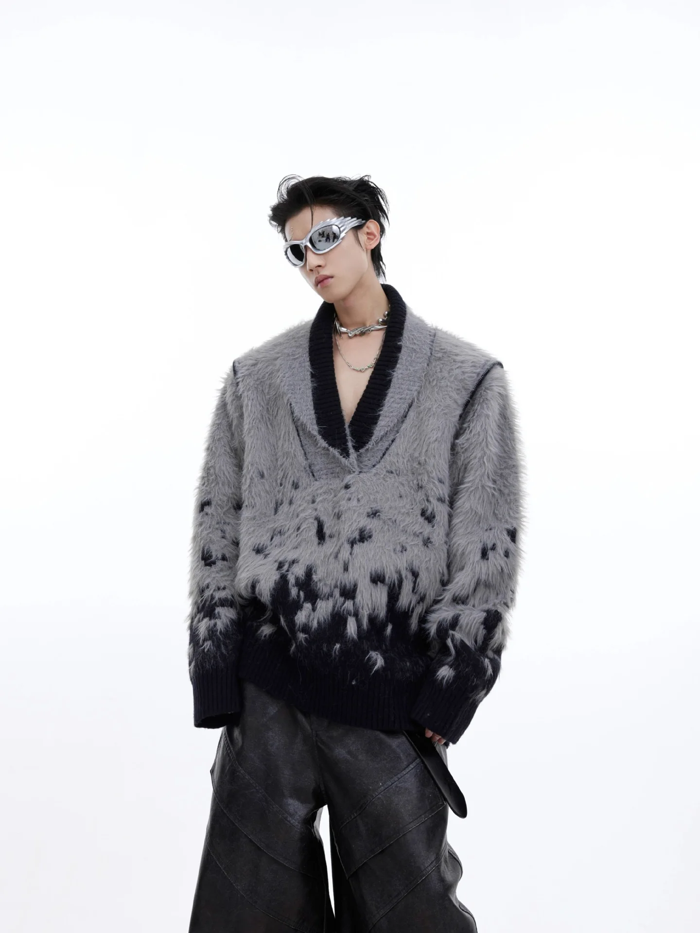 Fur Collar Pullovers Custom Mens Office Work Business Professional Formal Smart Elegant Stylish Mature Adult Urban City Decorate
Fur Collar Pullovers Custom Mens Office Work Business Professional Formal Smart Elegant Stylish Mature Adult Urban City Decorate