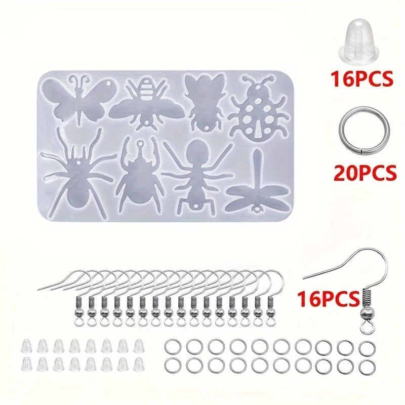 DIY хрустальная капельница, серия животных, серьги, силиконовая форма, силиконовая форма для насекомых, подвесная бирка
DIY хрустальная капельница, серия животных, серьги, силиконовая форма, силиконовая форма для насекомых, подвесная бирка
