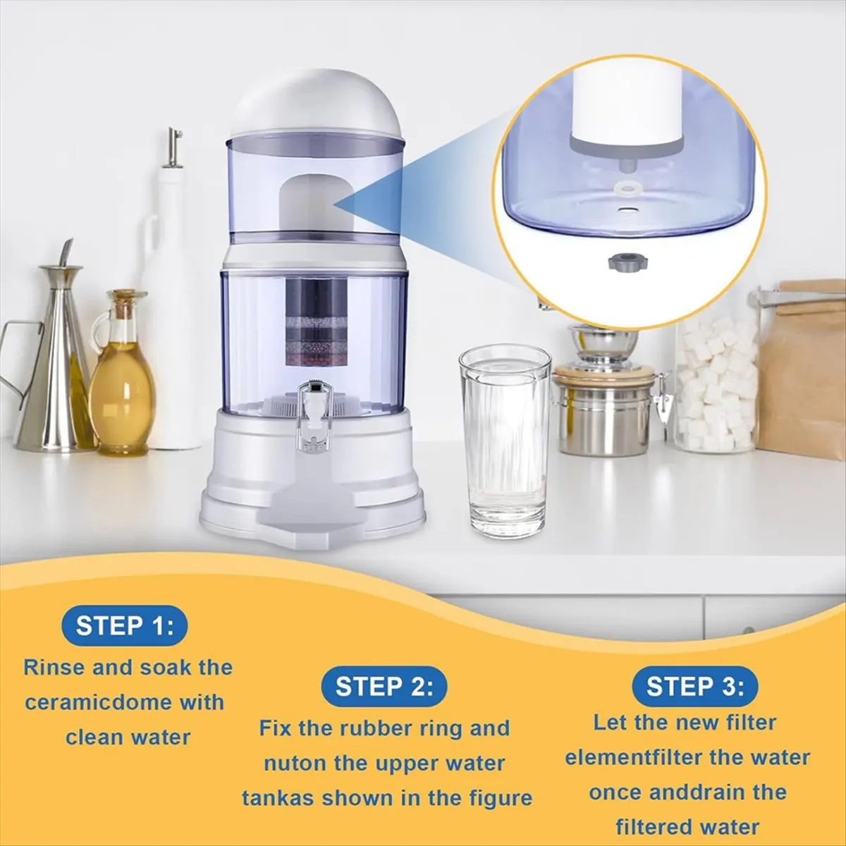 BHBL 2Pc Replacement Ceramic Filter Magnetized Mineral Water Purifier Water Filter Ceramic Hemisphere Water Filters
BHBL 2Pc Replacement Ceramic Filter Magnetized Mineral Water Purifier Water Filter Ceramic Hemisphere Water Filters