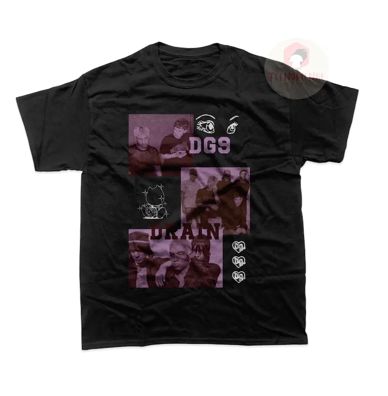 Drain Gang Unisex TShirt Ecco2k Merch Bladee Shirt Thaiboy Digital Whitearmor Printed Music Merch For Gift
Drain Gang Unisex TShirt Ecco2k Merch Bladee Shirt Thaiboy Digital Whitearmor Printed Music Merch For Gift
