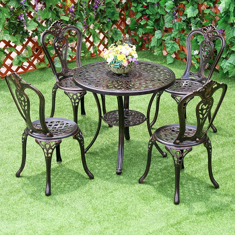 2025 Newest Outdoor Table Round Patio Dining Table Metal Furniture Cast Aluminium Round Table for Garden Yard
2025 Newest Outdoor Table Round Patio Dining Table Metal Furniture Cast Aluminium Round Table for Garden Yard