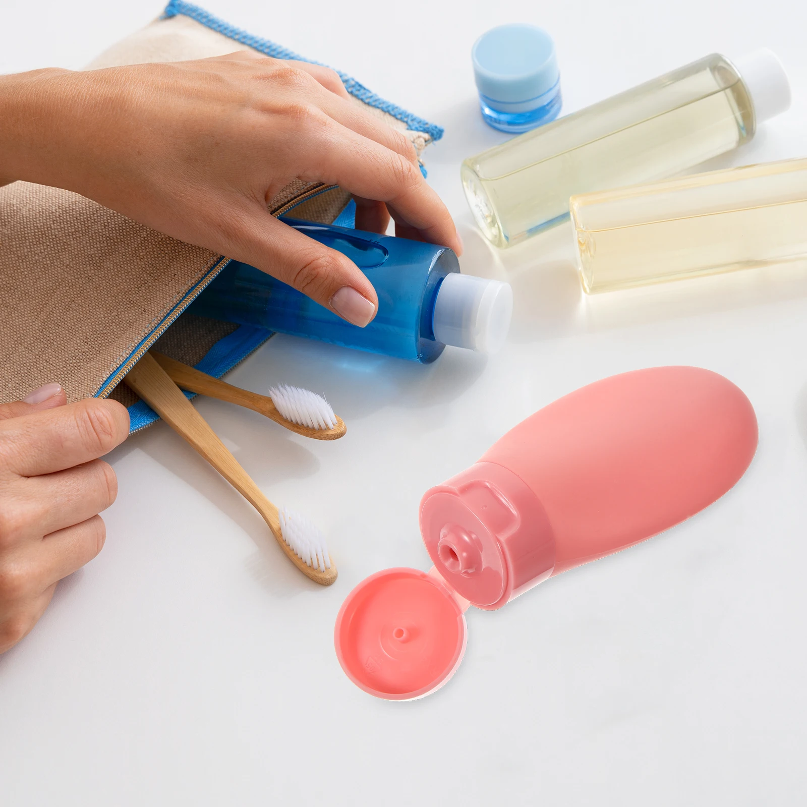 1 Makeup Set Plastic Travel Empty Refillable Lotion Shampoo Spray Portable Small Cream Refillable Makeup
1 Makeup Set Plastic Travel Empty Refillable Lotion Shampoo Spray Portable Small Cream Refillable Makeup