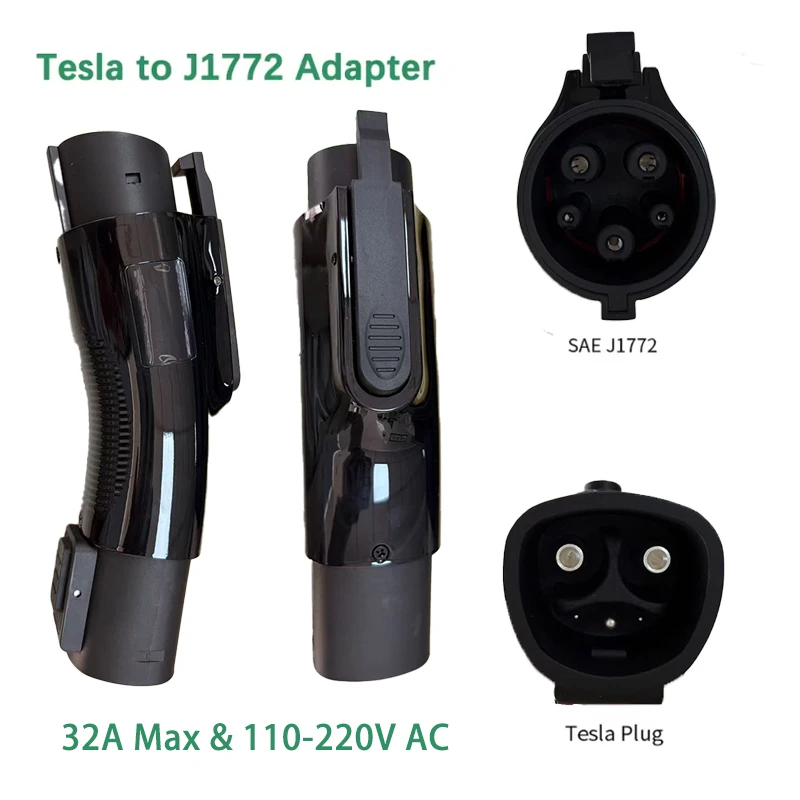 For Tesla TO J1772 Electric Vehicle charging ada pter DC conn converterStandard Electric vehicle charging EvConnector For Ev Car
For Tesla TO J1772 Electric Vehicle charging ada pter DC conn converterStandard Electric vehicle charging EvConnector For Ev Car