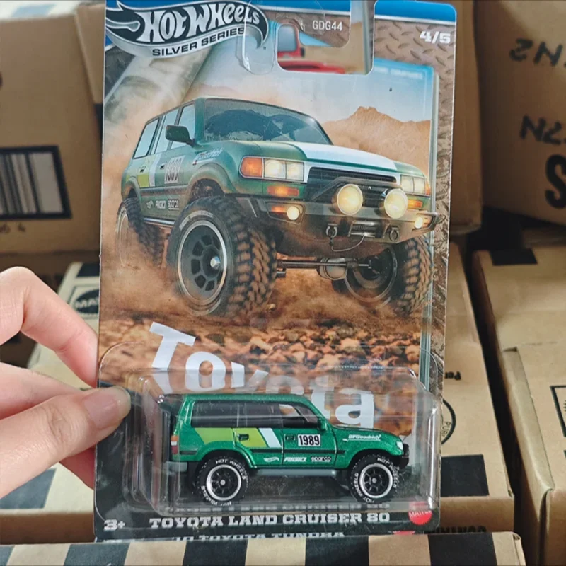 Mattel Hot Wheels 1/64 Gdg44 Серебряная серия Toyota Trucks Land Cruiser 80 Внедорожный грузовик Коллекционная модель автомобиля Игрушки Подарки для автомобиля
Mattel Hot Wheels 1/64 Gdg44 Серебряная серия Toyota Trucks Land Cruiser 80 Внедорожный грузовик Коллекционная модель автомобиля Игрушки Подарки для автомобиля