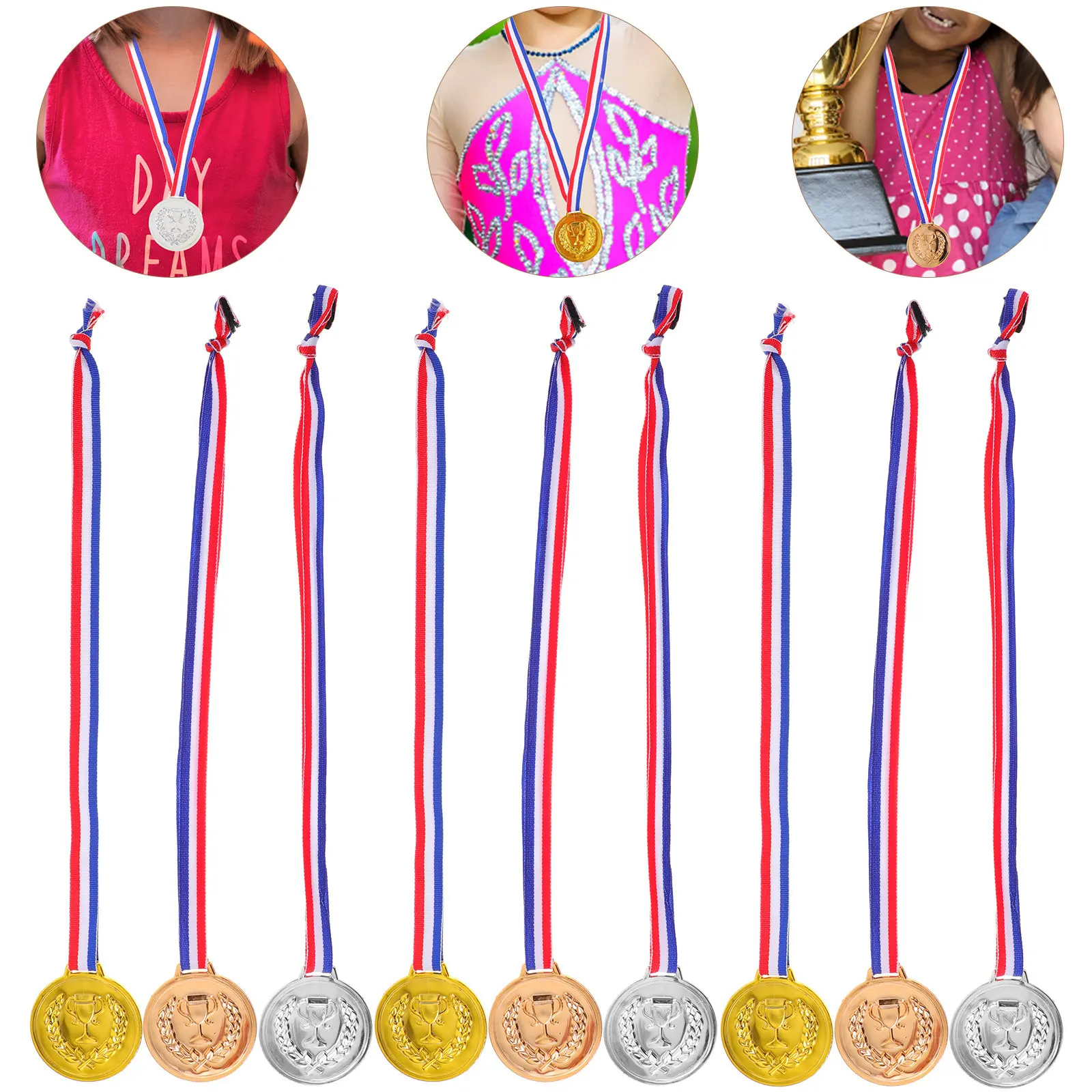 9Pcs Sports Medal Award Decorations Kids Sports Match Creative Competition Reward Prizes for Events Parties School
9Pcs Sports Medal Award Decorations Kids Sports Match Creative Competition Reward Prizes for Events Parties School